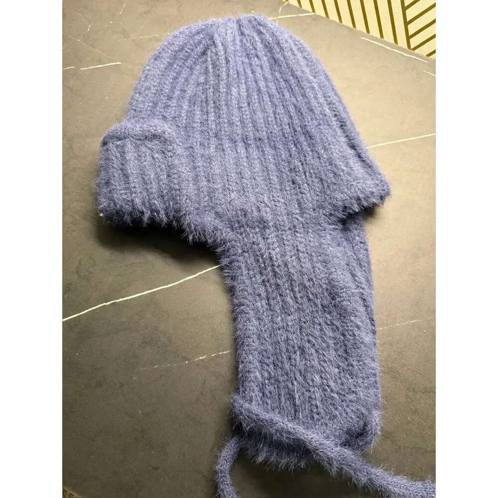 Free People Timber Fizzy Knit Trapper Hat